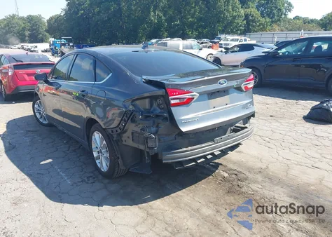 2019 Ford Fusion Hybrid Se from USA, damaged, VIN 3FA6P0LU2KR206062